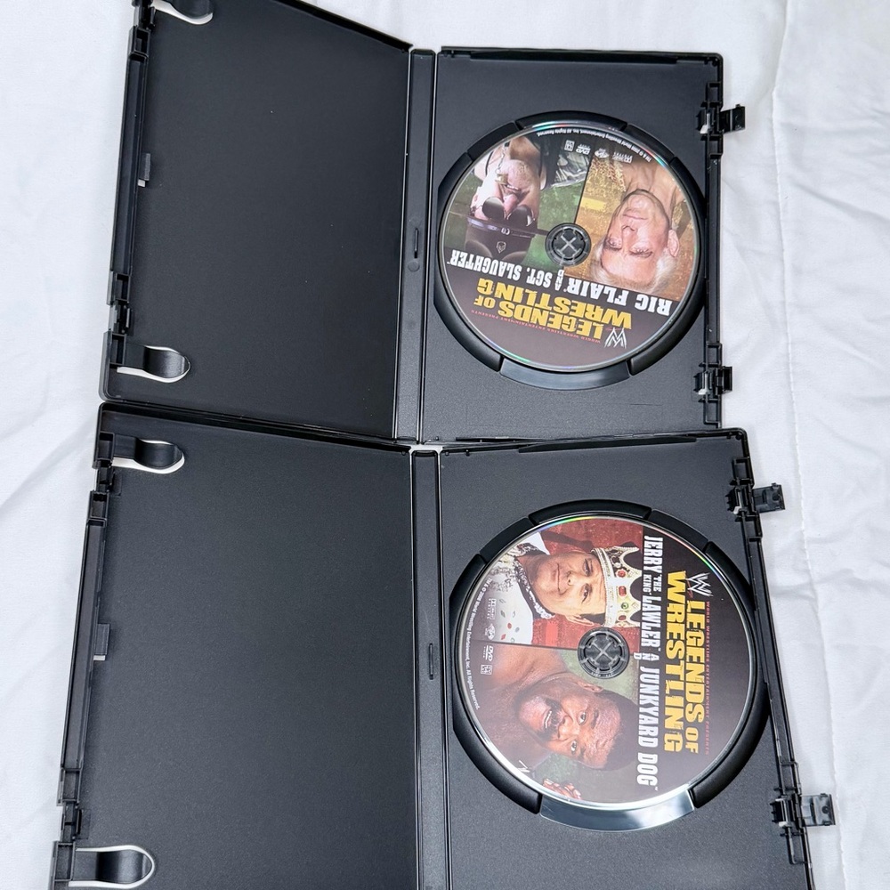WWE Legends of Wrestling Collection 3-Disc DVD Set Slipcover Case - Picture 7 of 10